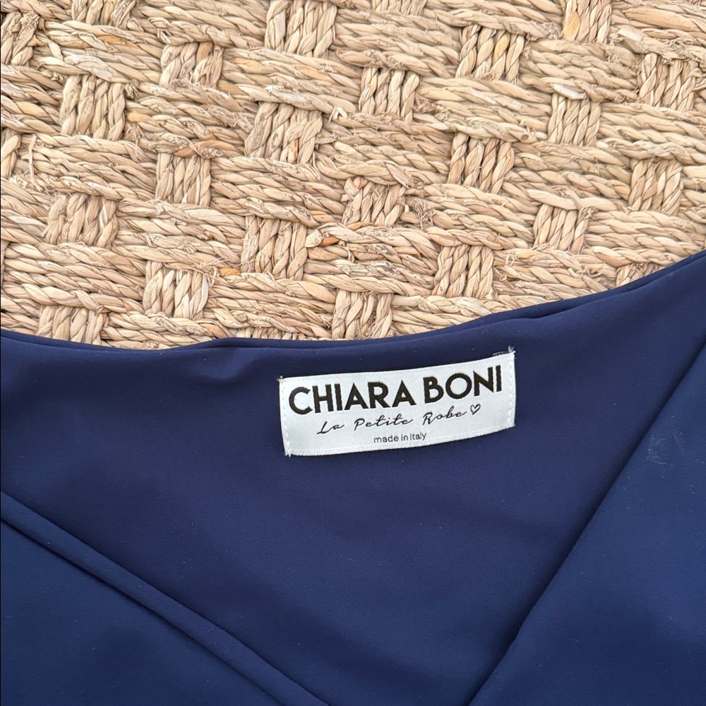 NWT Chiara Boni La Petite Robe - Navy Dress - Picture 5 of 9